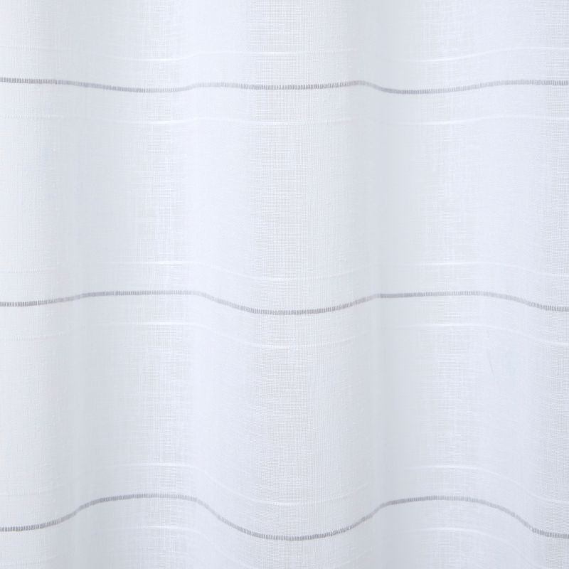 GoodHome Rizal gardin 140 x 260 cm hvid