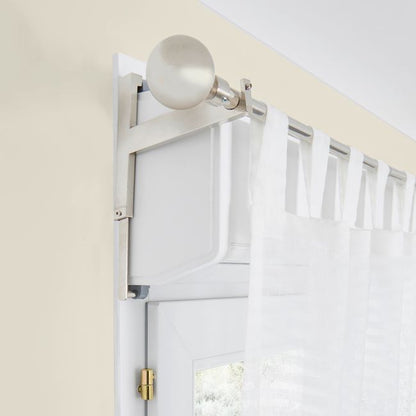 GoodHome Tolok gardin 140 x 260 cm hvid