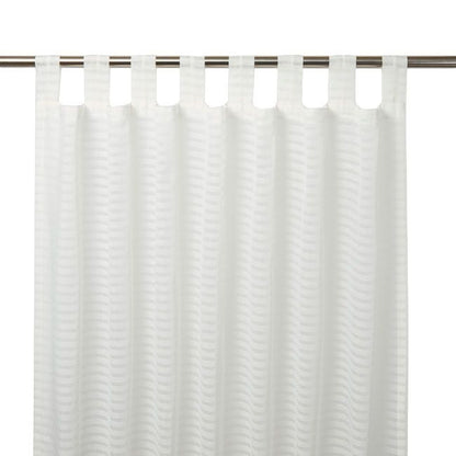 GoodHome Tolok gardin 140 x 260 cm hvid