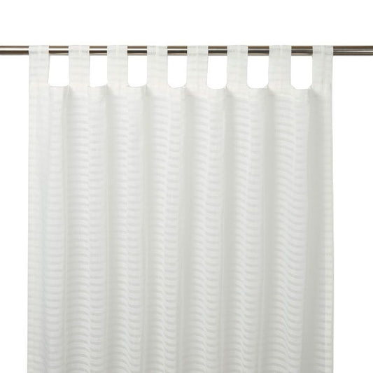 GoodHome Tolok gardin 140 x 260 cm hvid