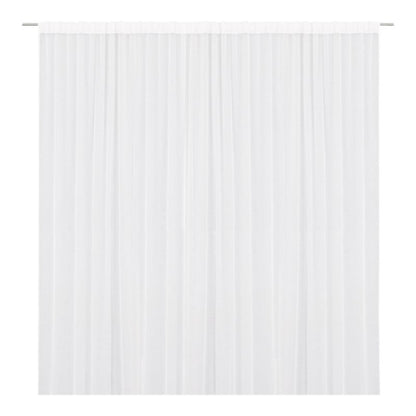 GoodHome Tongi gardin i hør 300 x 300 cm hvid