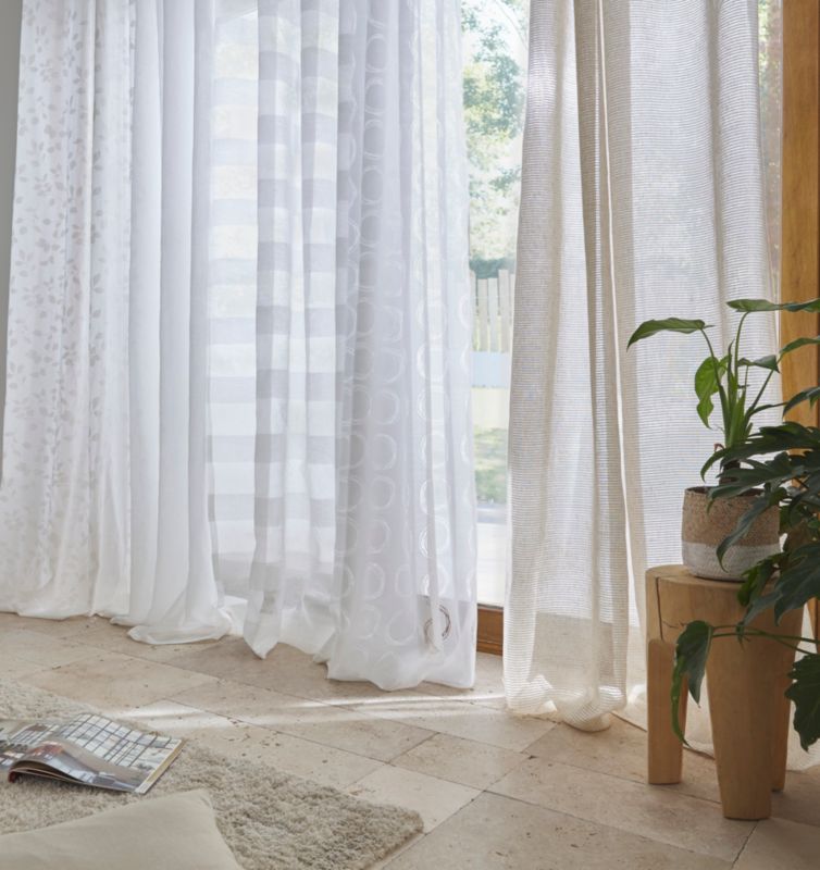 Gardinkappe GoodHome Yena 140 x 260 cm ecru
