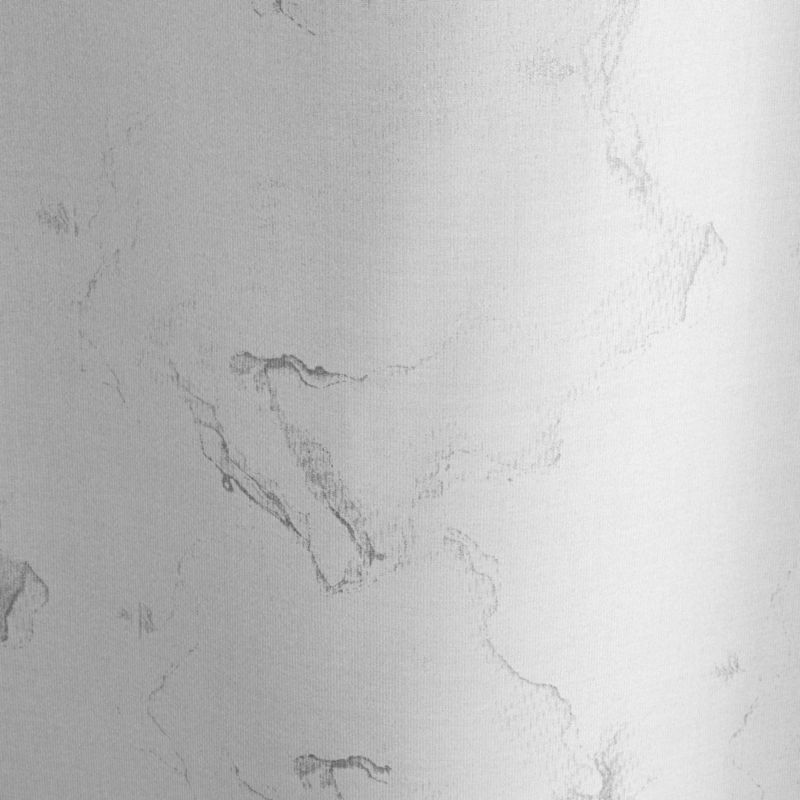 Gardinstof Iva 140 x 270 cm hvid/sølv