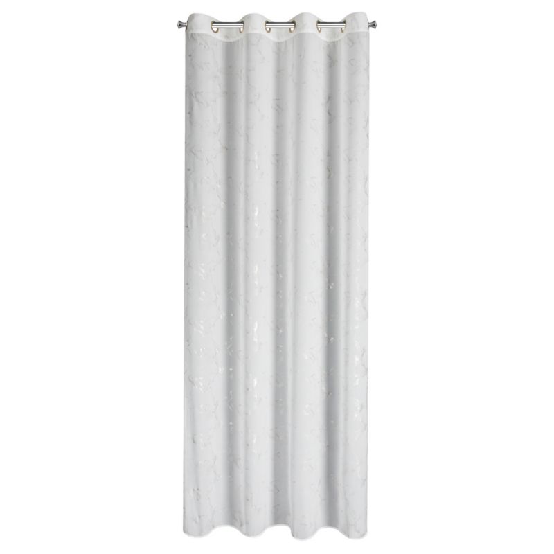 Gardinstof Iva 140 x 270 cm hvid/creme