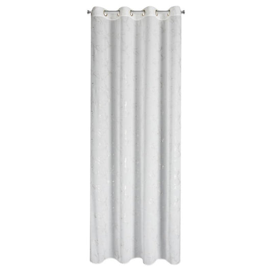 Gardinstof Iva 140 x 270 cm hvid/creme