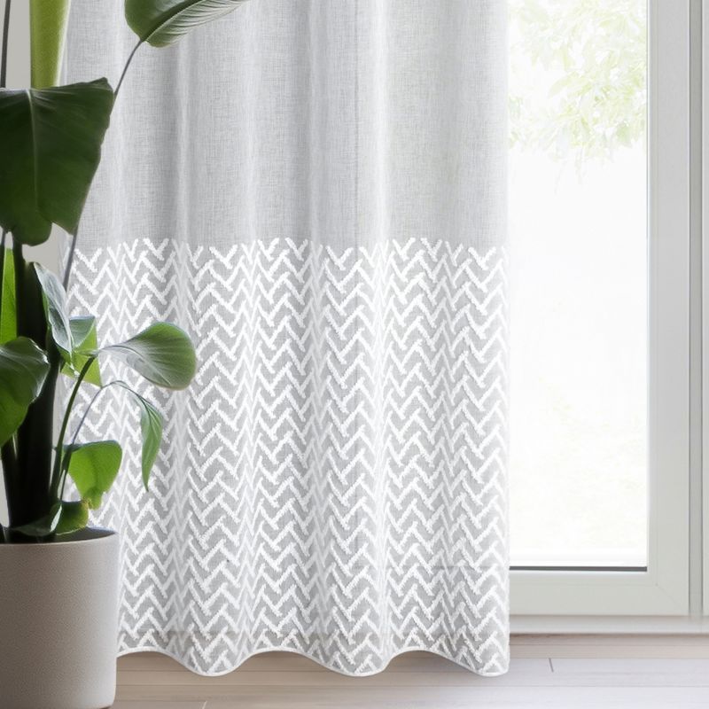 Gardinstof Meli 2 140 x 260 cm hvid