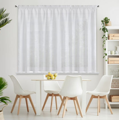 Gardine Rebecca 300 x 150 cm hvid