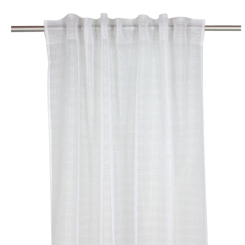 Gardinstof Varsovia 140 x 280 cm hvid