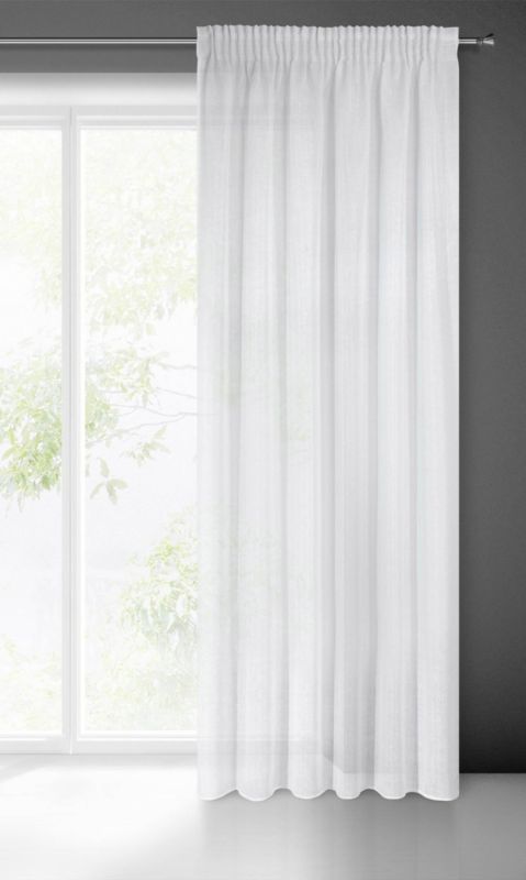 Gardinstof Viola 140 x 270 cm hvid