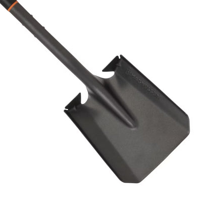 Firkantet Skovl 115 cm RH27SS22 Sort/Orange