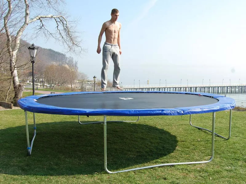 Fjederkant til Trampolin 435 cm Blå