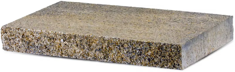 Fladt Murafdækning Gorc 42x27x6 cm Pyrit