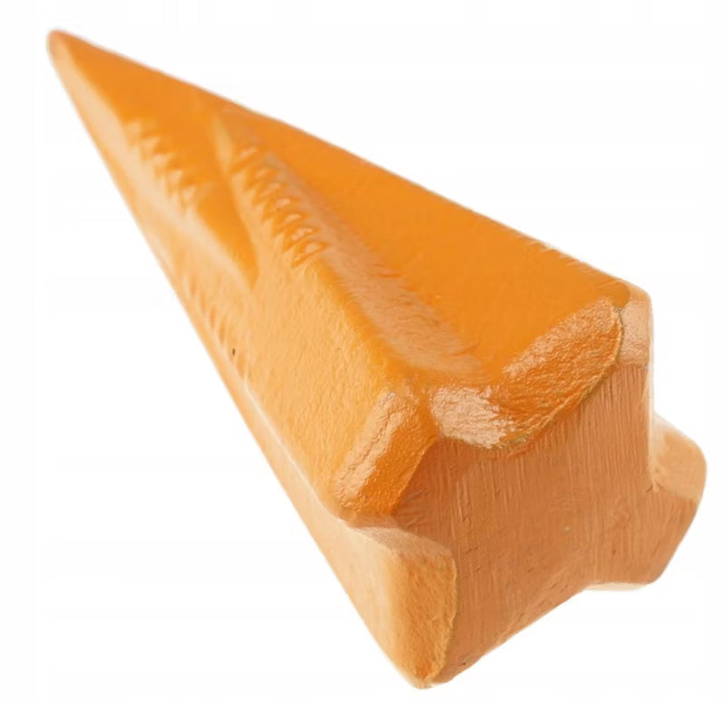 Flækkekile 165x70 mm Orange Stål 1,6 kg