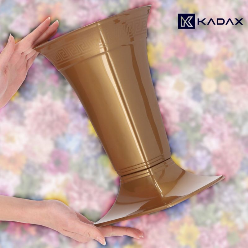 KADAX gravvase 30 cm gul - 1 stk.