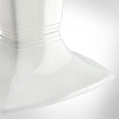 KADAX gravvase 39 cm hvid – elegant og holdbar dekoration til gravstedet, 1 stk.