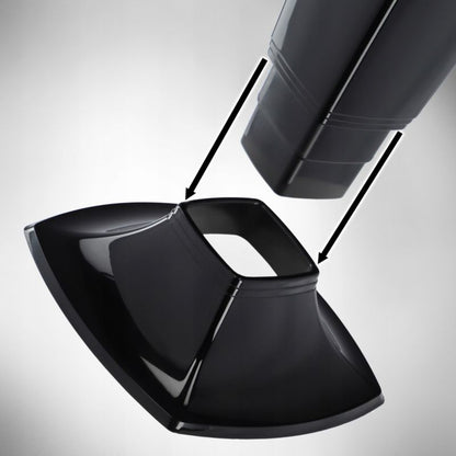 KADAX gravvase til gravsted 39 cm sort, 1 stk.