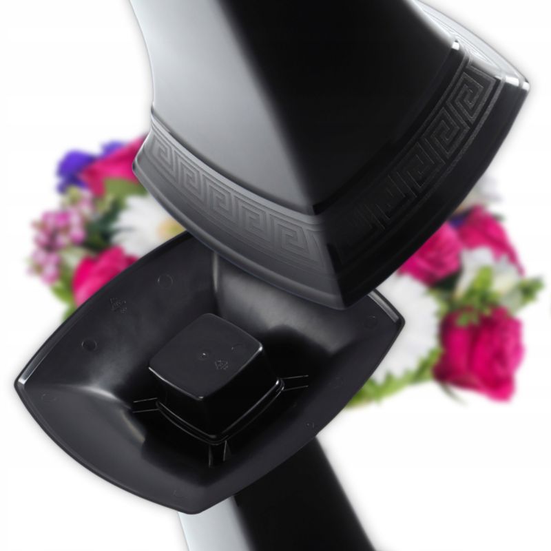 KADAX gravvase til gravsted 39 cm sort, 1 stk.