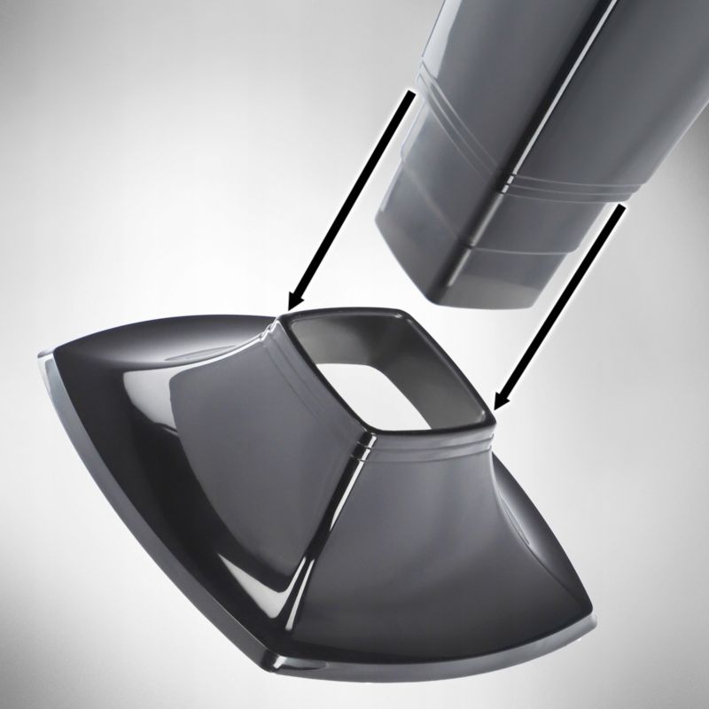 KADAX gravvase 39 cm grafit - 1 stk.