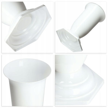 KADAX gravvase hvid 29 cm - 1 stk.