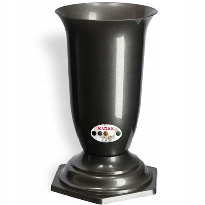 KADAX gravvase flakon til gravsted, grafit, 23 cm, 1 stk.