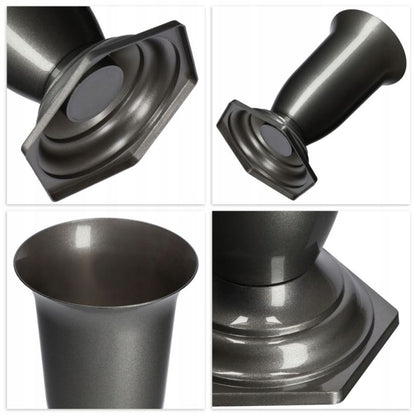 KADAX gravvase flakon til gravsted, grafit, 23 cm, 1 stk.