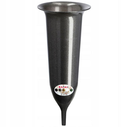 KADAX gravvase til nedstikning 23 cm til blomster grafit 1 stk.