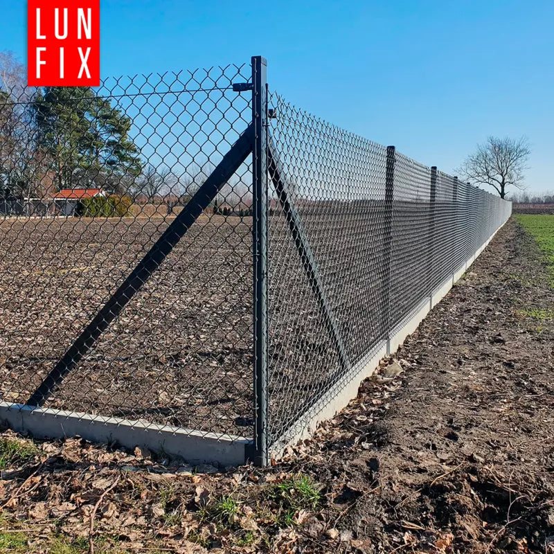 Flethegn 125 cm x 10 m Antracitgrå