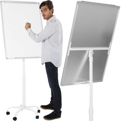 Springos flipchart magnetisk tørretavle 101 x 72 cm, 1 stk.