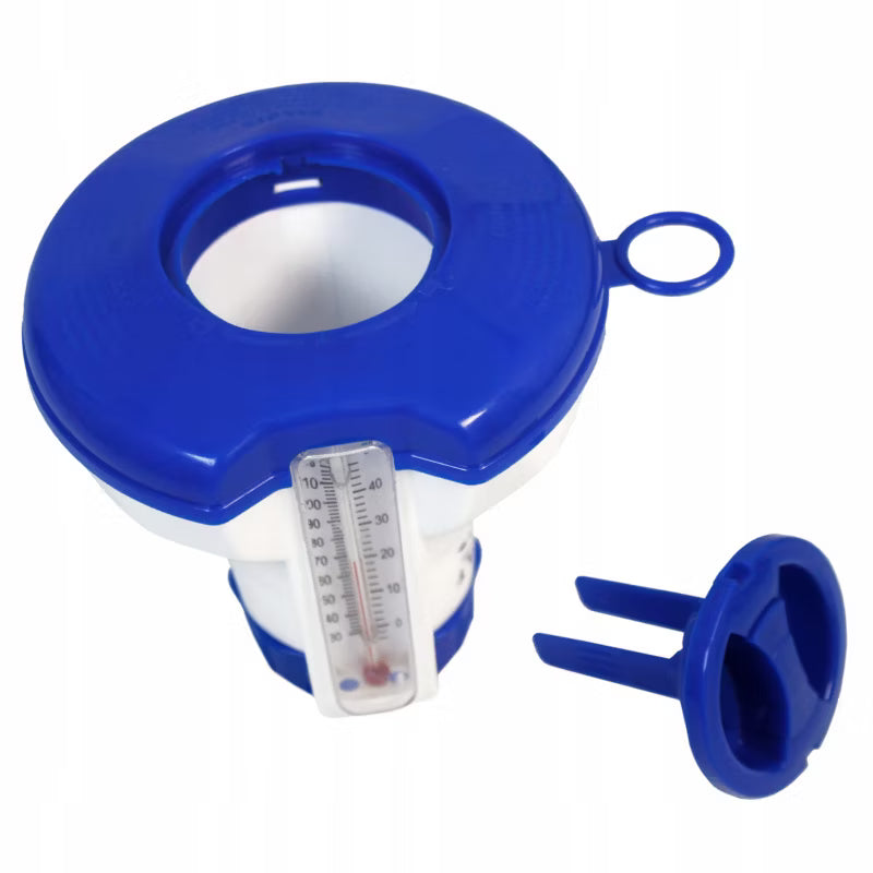 Flydende Klordispenser med Termometer til Klor 20g