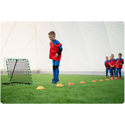 Fodbold Rebounder 100x100 cm Grøn