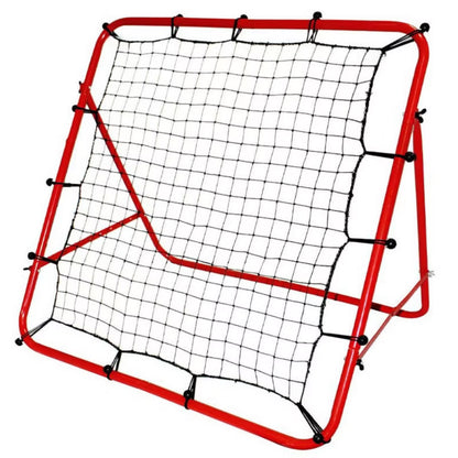 Fodbold Rebounder 100x100 cm Sort Stål