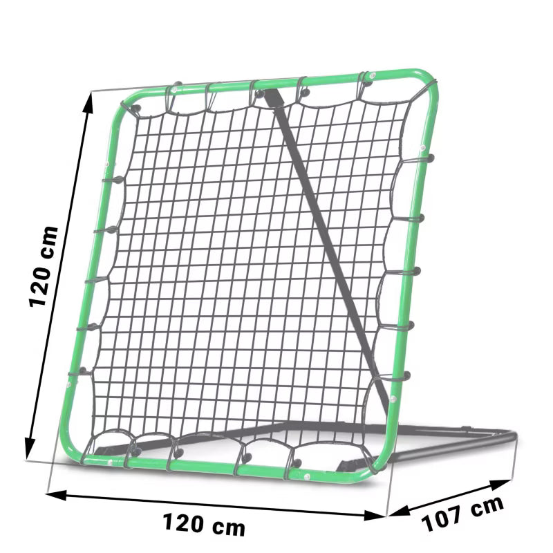 Fodbold Rebounder 120x120 cm Grøn NS-459