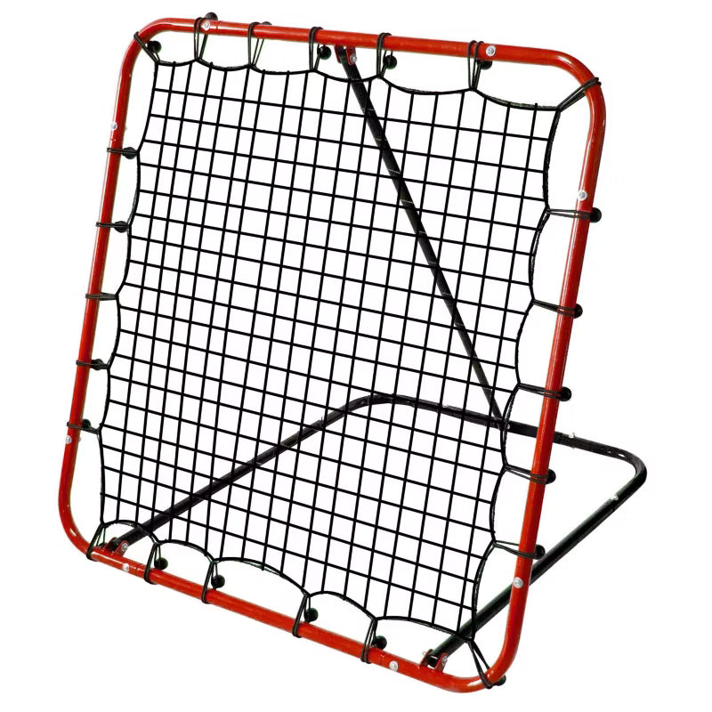 Fodbold Rebounder 120x120 cm Rød