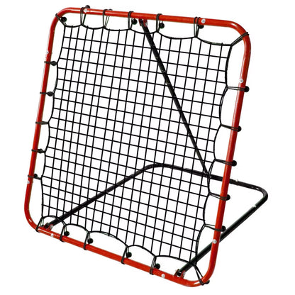 Fodbold Rebounder 120x120 cm Rød