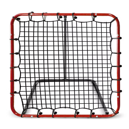 Fodbold Rebounder 120x120 cm Rød