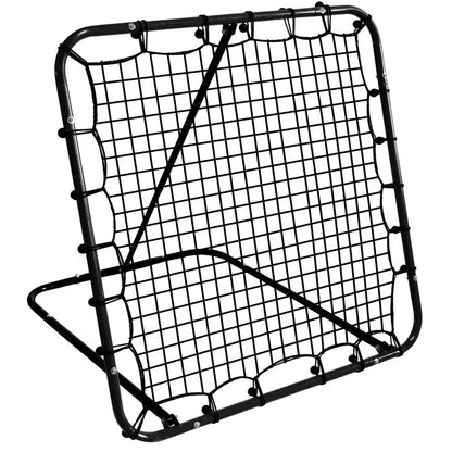 Fodbold Rebounder 120x120 cm Sort Stål