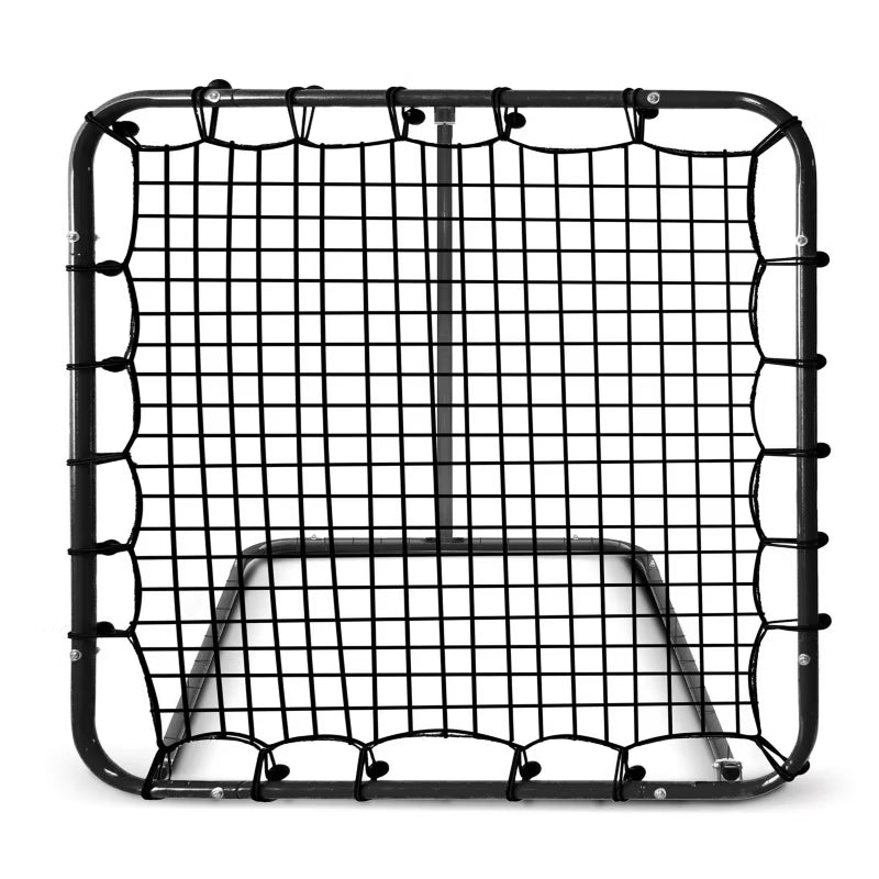 Fodbold Rebounder 120x120 cm Sort Stål