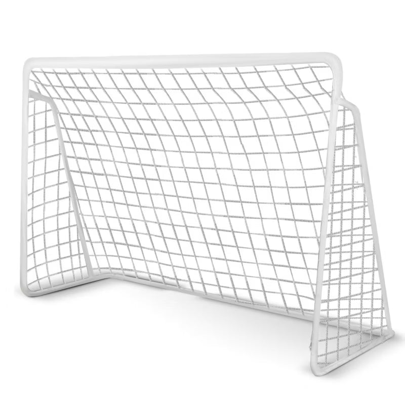Fodboldmål NS-496 300x200x90 cm Stål Hvid