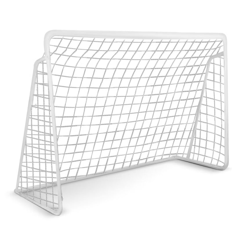 Fodboldmål NS-496 300x200x90 cm Stål Hvid
