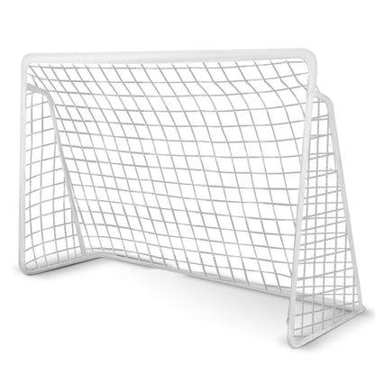 Fodboldmål NS-496 300x200x90 cm Stål Hvid