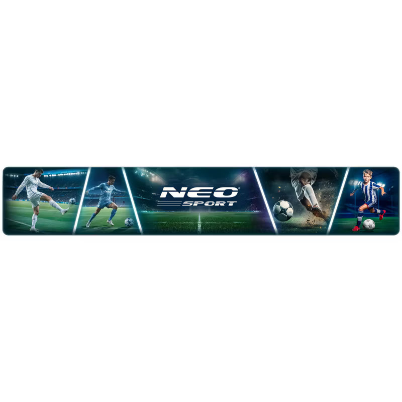 Fodboldmål NS-497 300x200x90 cm Sort Stål
