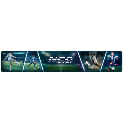 Fodboldmål NS-497 300x200x90 cm Sort Stål