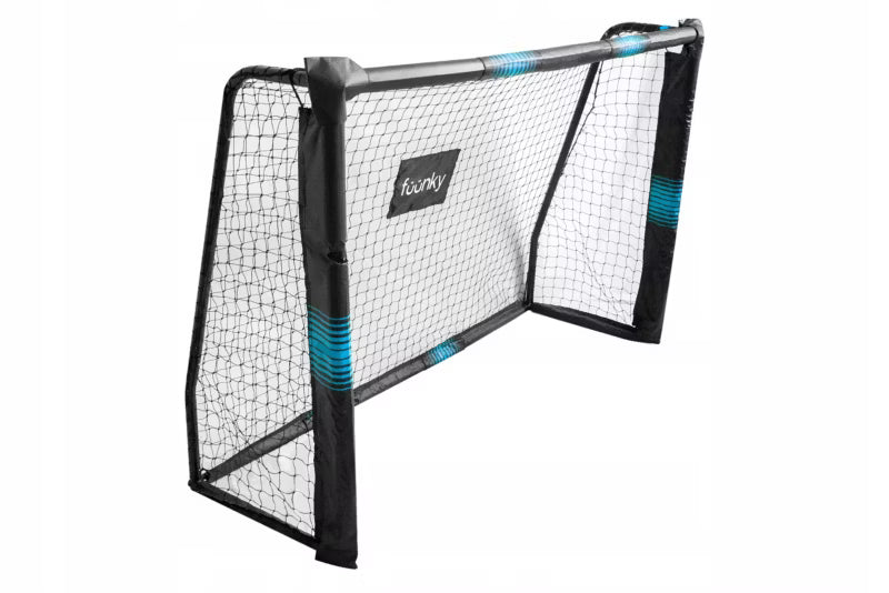 Fodboldmål 180x120 cm Sort Stål