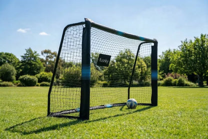 Fodboldmål 180x120 cm Sort Stål