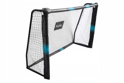 Fodboldmål 180x120 cm Sort Stål
