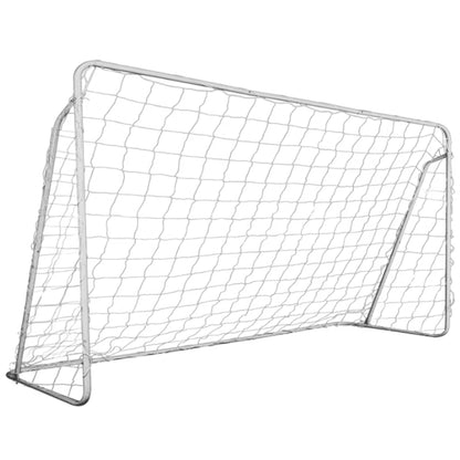 Fodboldmål 215x150x76 cm Stål med Net