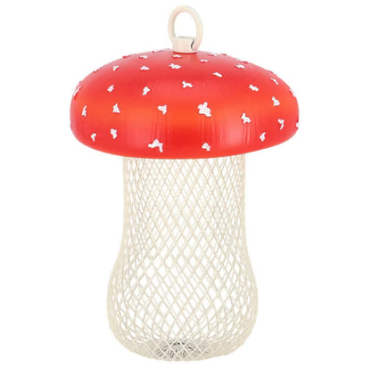 Foderautomat Fluesvamp 17,7 cm Rød Silo