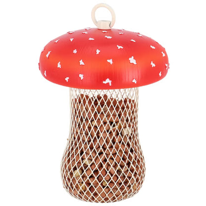 Foderautomat Fluesvamp 17,7 cm Rød Silo