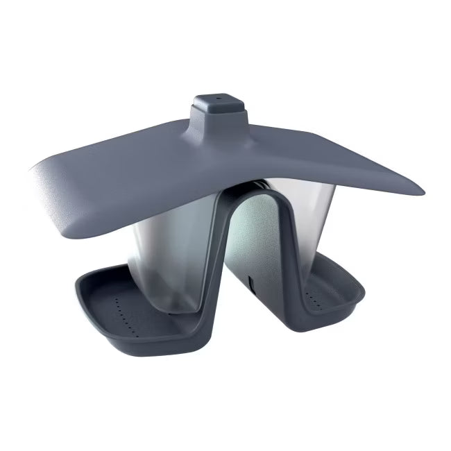 Foderbræt IBFD 28x18,5 cm Antracit Plast