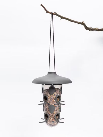 Foderbræt Robin 3-i-1 16x22 cm Grå